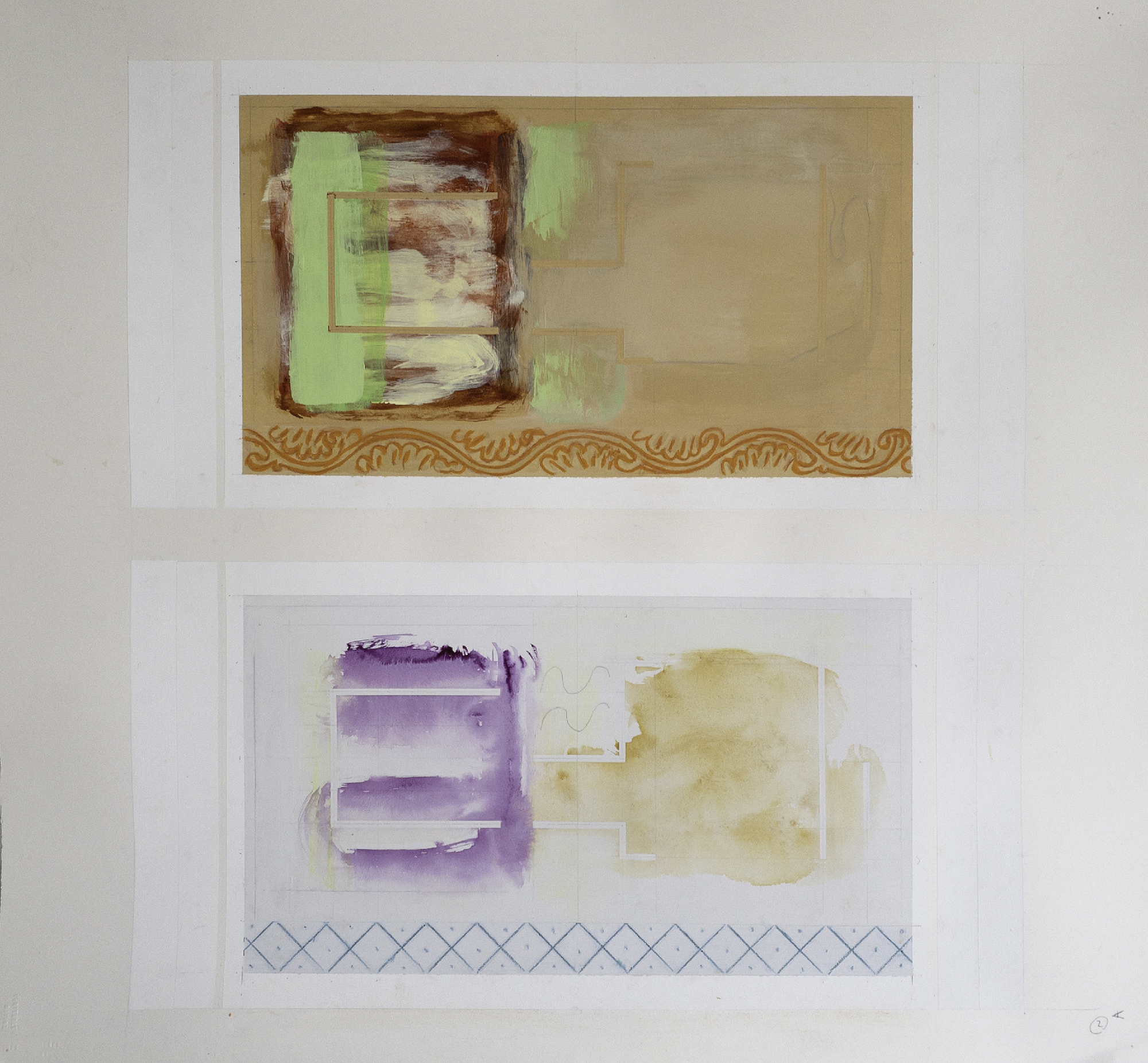 upper : SO(10) x U(1) / lower : SU(3) x SU(2) x U(1)