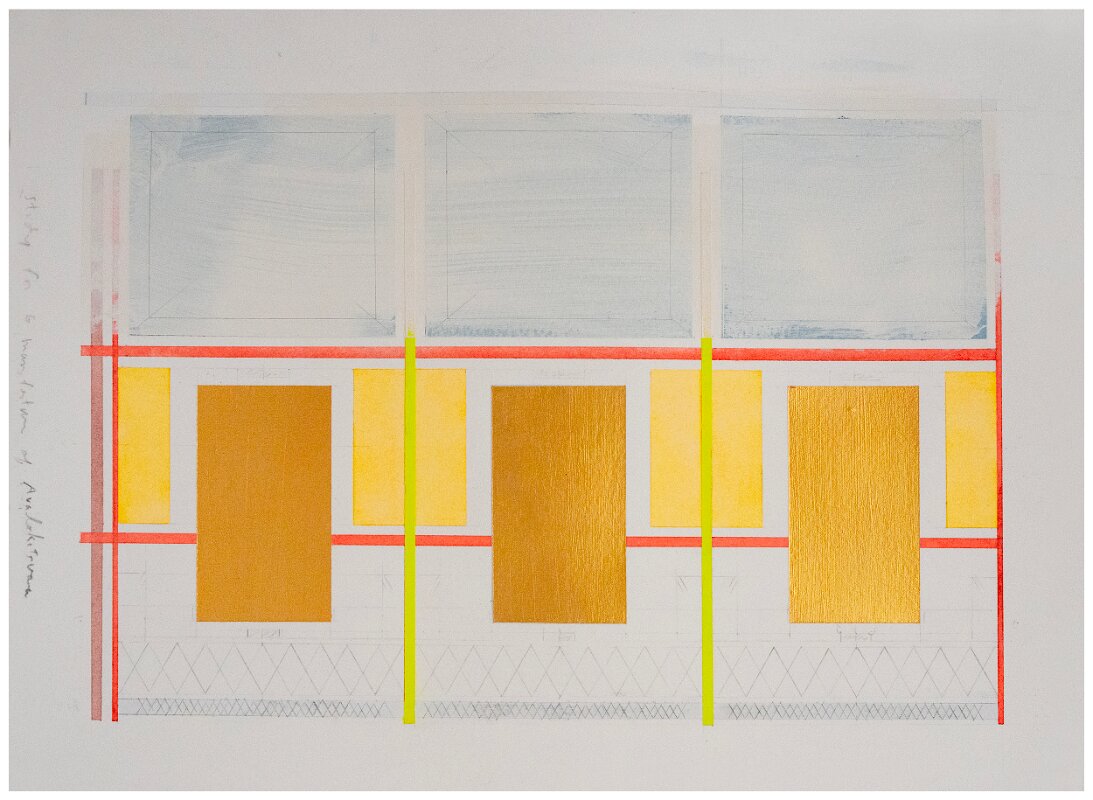 study for ​6 manifestations of Avalokiteśvara / ālayavijñāna